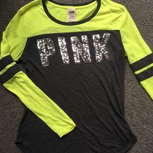Victoria’s Secret PINK Baseball Tee - Long Sleeve